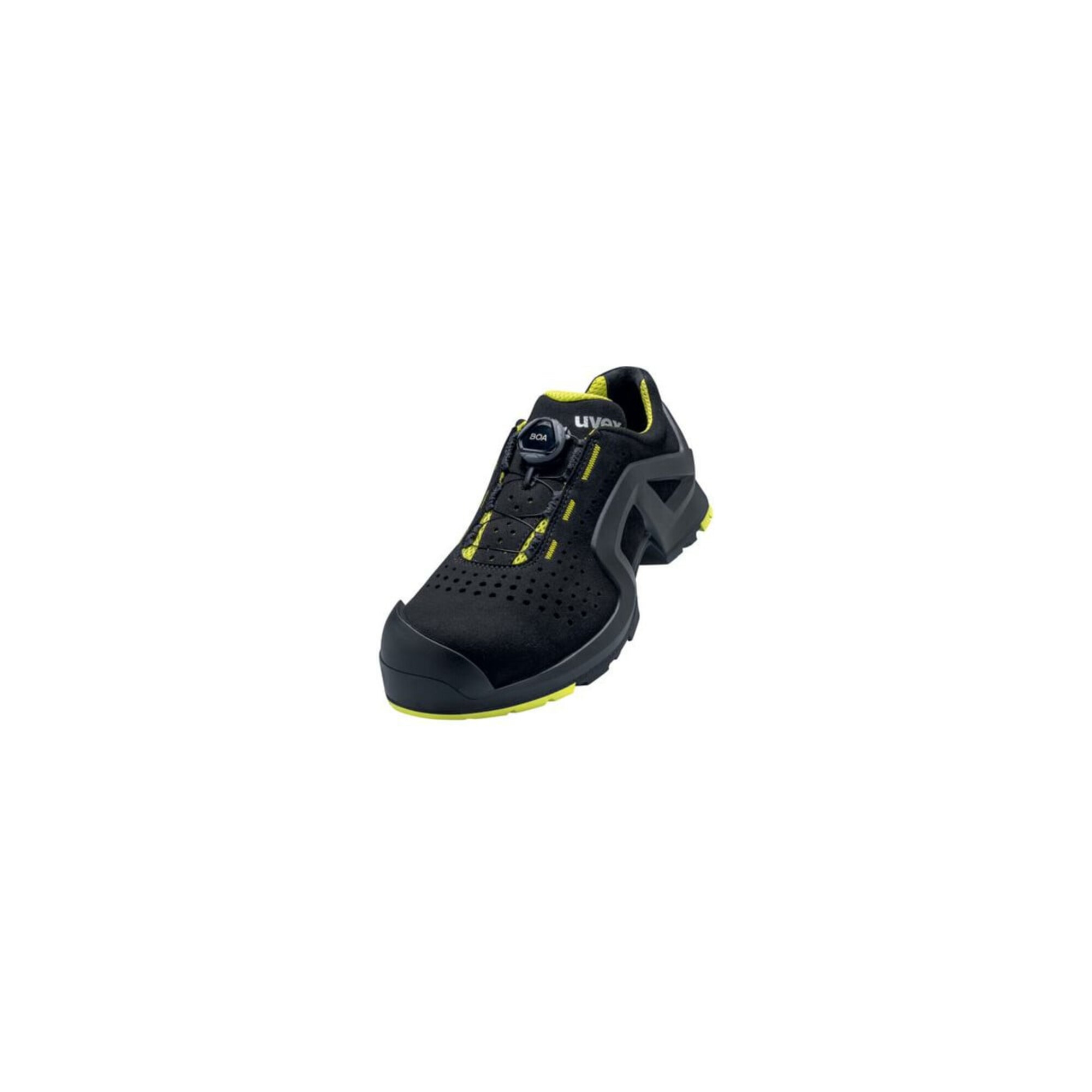 Uvex Sicherheitshalbschuhe 65682 S1P SRC uvex 1 x-tended support, Weite 11, Größe 49 PUR-Sohle