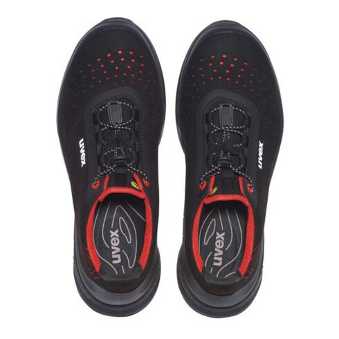 Uvex Sicherheitshalbschuhe S1P SRC uvex 1 G2 aus Mikrovelours, uvex xenova® Kunststoffkappe