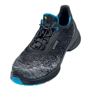 uvex Sicherheitshalbschuhe S1P SRC uvex 1 G2 aus Textil, uvex xenova® Kunststoffkappe, Weite 11, Größe 38