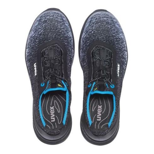 Uvex Sicherheitshalbschuhe S1P SRC uvex 1 G2 aus Textil, uvex xenova® Kunststoffkappe