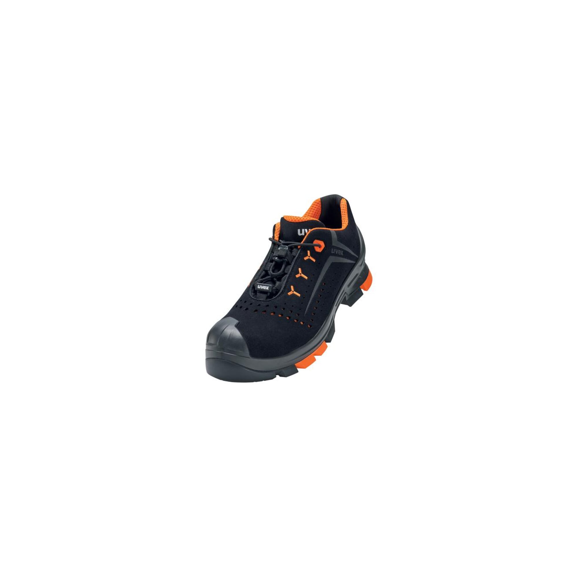Uvex Sicherheitshalbschuhe S1P SRC uvex 2 aus Mikrovelours, uvex xenova Kunststoffkappe, Weite 14, Größe 52