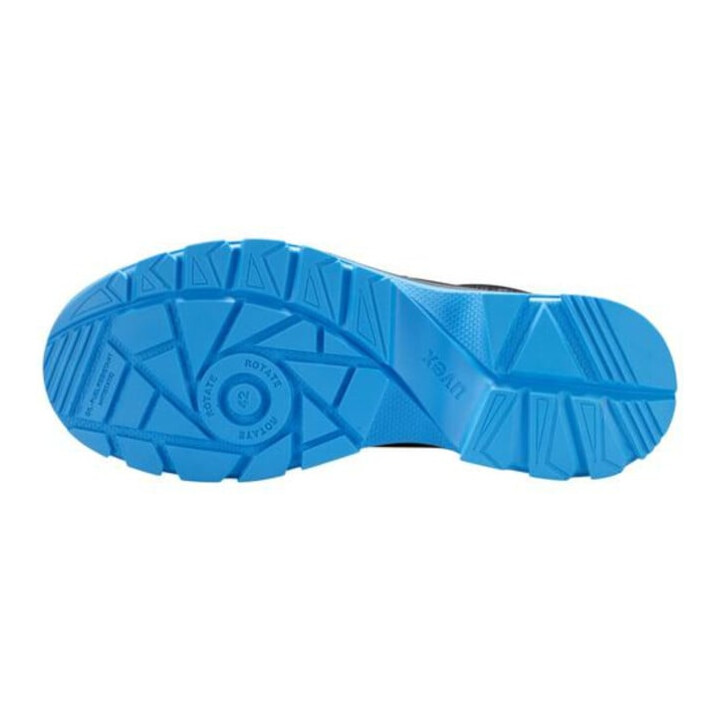 uvex Sicherheitshalbschuhe S1P SRC uvex 2 xenova® aus BOA® Fit System, uvex xenova® Kunststoffkappe, Weite 11, Größe 40