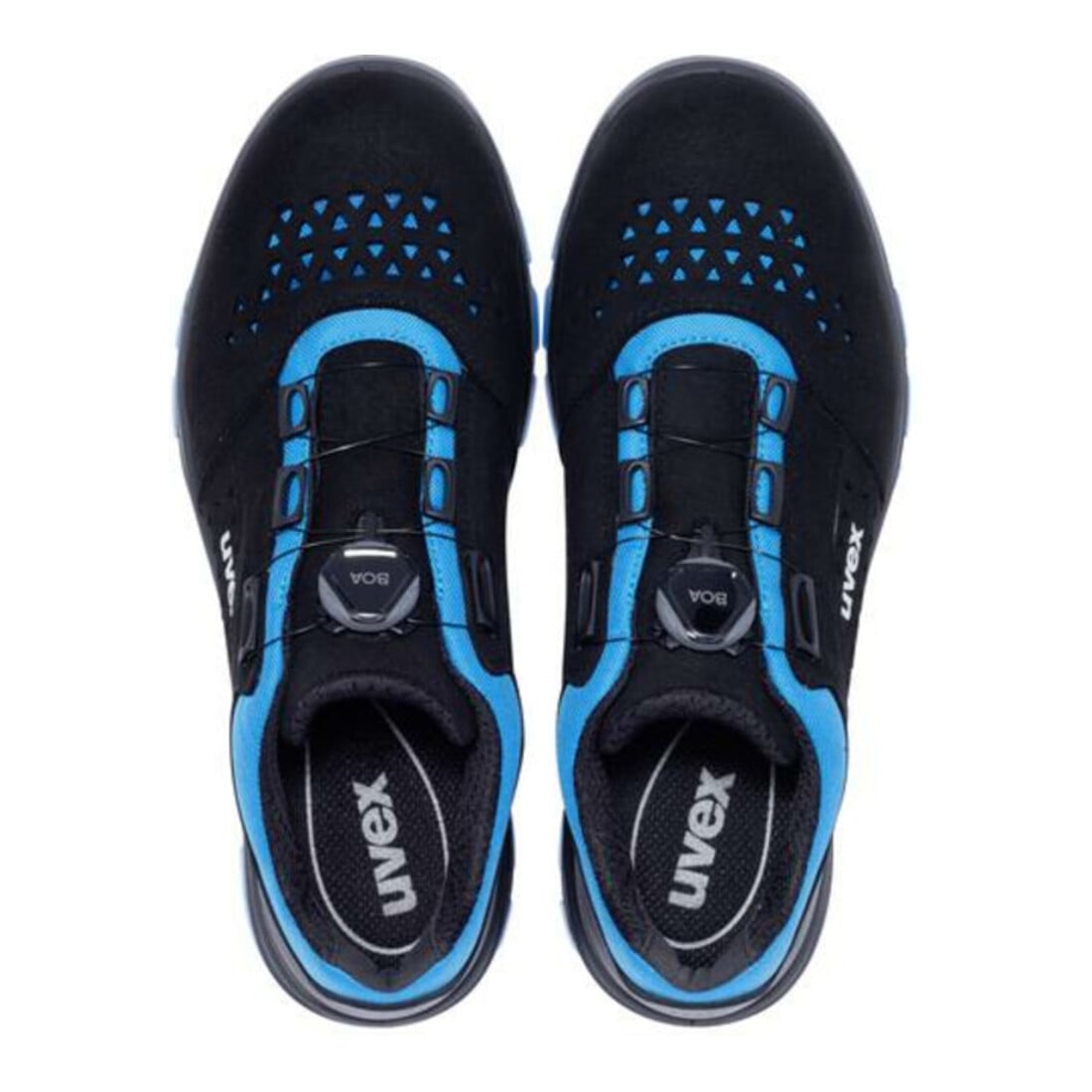Uvex Sicherheitshalbschuhe S1P SRC uvex 2 xenova® aus BOA® Fit System, uvex xenova® Kunststoffkappe