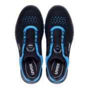 Uvex Sicherheitshalbschuhe S1P SRC uvex 2 xenova® aus BOA® Fit System, uvex xenova® Kunststoffkappe-2