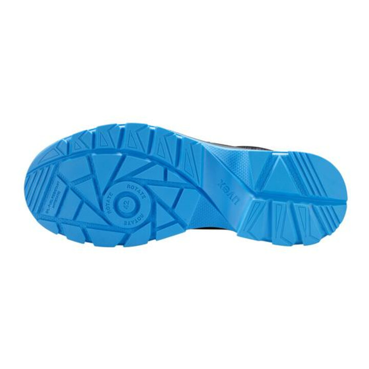uvex Sicherheitshalbschuhe S1P SRC uvex 2 xenova® aus BOA® Fit System, uvex xenova® Kunststoffkappe, Weite 11, Größe 50