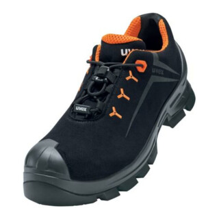 uvex Sicherheitshalbschuhe S3 HI, HRO SRC uvex 2 MACSOLE® aus Mikrovelours, uvex xenova® Kunststoffkappe, Weite 14, Größe 45