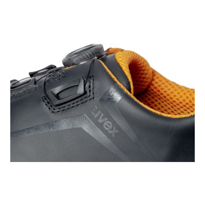 uvex Sicherheitshalbschuhe S3  HI, HRO SRC uvex 2 MACSOLE® mit BOA® Fit System, uvex xenova® Kunststoffkappe, Weite 11, Größe 35