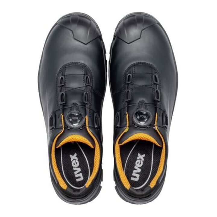 uvex Sicherheitshalbschuhe S3  HI, HRO SRC uvex 2 MACSOLE® mit BOA® Fit System, uvex xenova® Kunststoffkappe, Weite 11, Größe 44