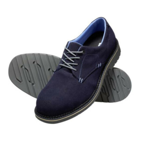 Uvex Sicherheitshalbschuhe S3 SRC uvex 1 business aus Mikrovelours, Stahlkappe