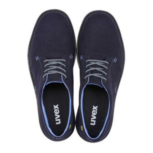 Uvex Sicherheitshalbschuhe S3 SRC uvex 1 business aus Mikrovelours, Stahlkappe