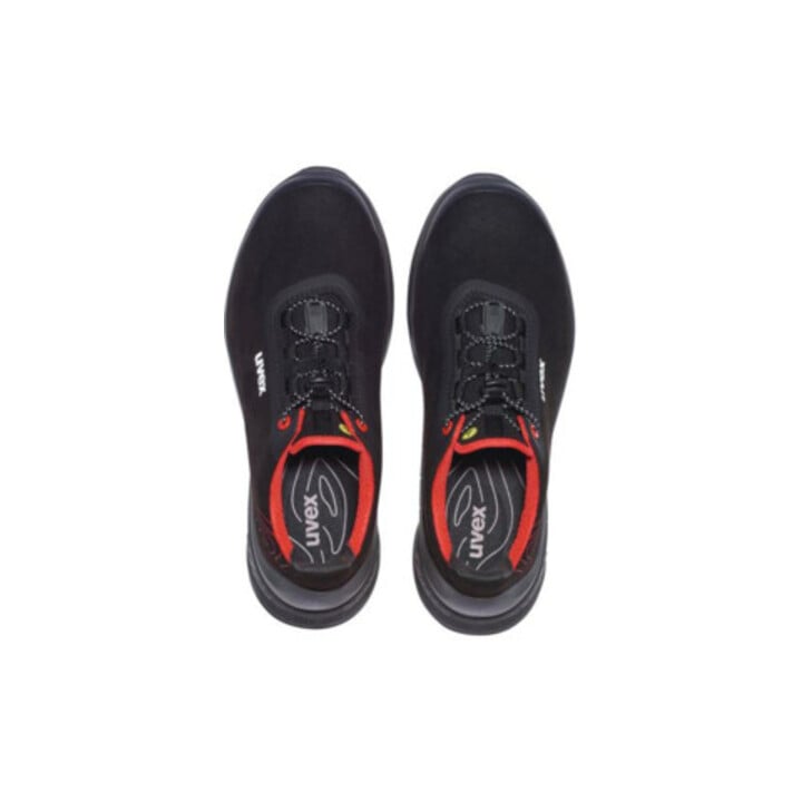 uvex Sicherheitshalbschuhe S3 SRC uvex 1 G2 aus Mikrovelours, uvex xenova® Kunststoffkappe, Weite 11, Größe 43
