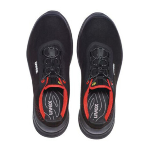 Uvex Sicherheitshalbschuhe S3 SRC uvex 1 G2 aus Mikrovelours, uvex xenova® Kunststoffkappe