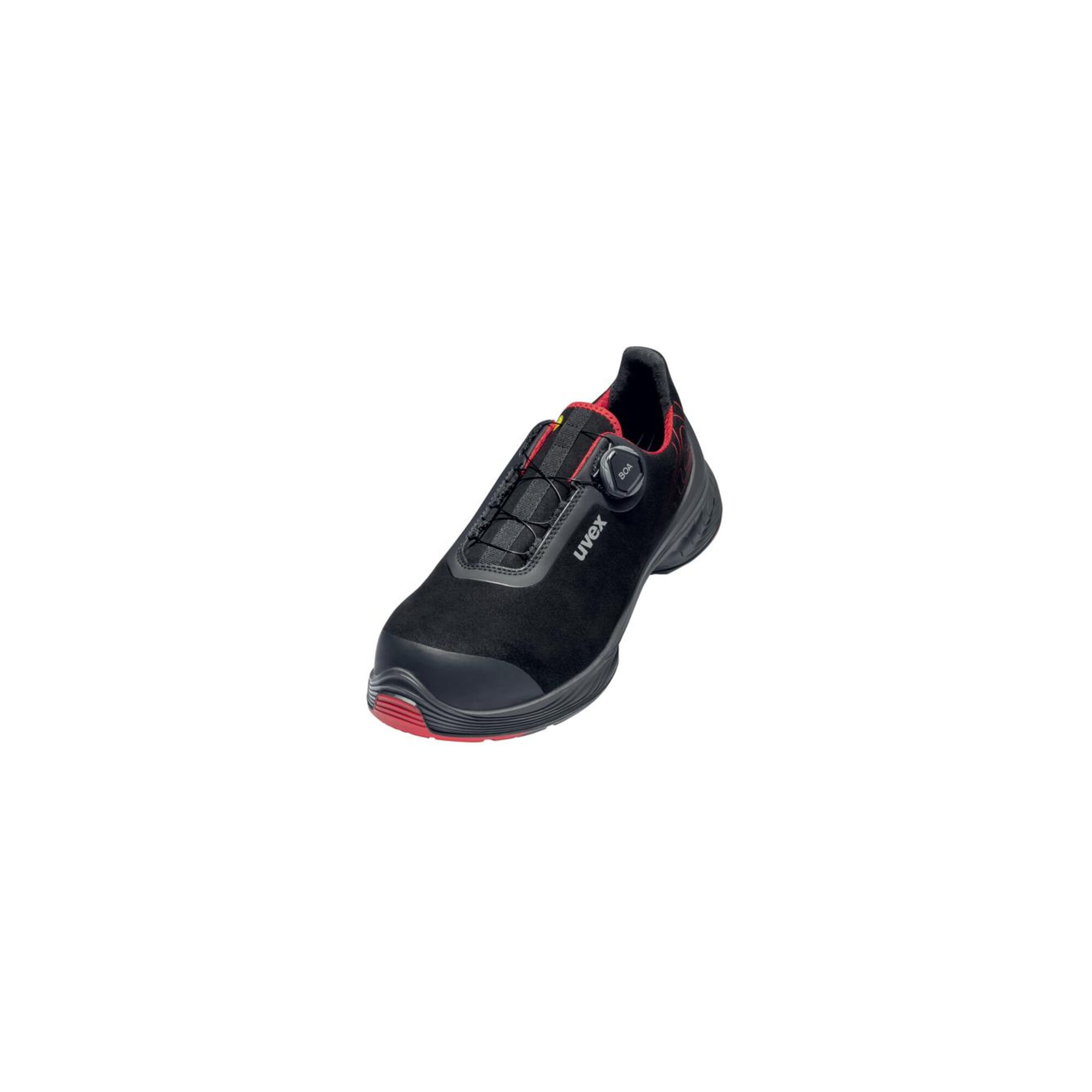 Uvex Sicherheitshalbschuhe S3 SRC uvex 1 G2 mit BOA Fit System, uvex xenova Kunststoffkappe, Weite 11, Größe 37