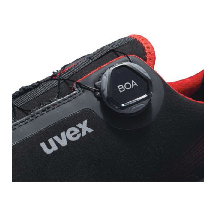 uvex Sicherheitshalbschuhe S3 SRC uvex 1 G2 mit BOA® Fit System, uvex xenova® Kunststoffkappe, Weite 11, Größe 39