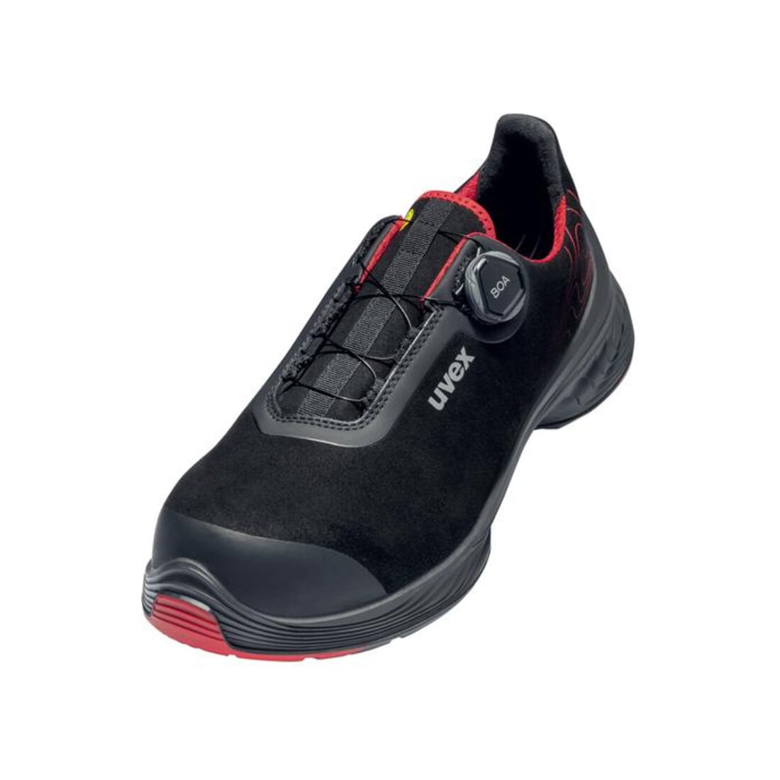 Uvex Sicherheitshalbschuhe S3 SRC uvex 1 G2 mit BOA® Fit System, uvex xenova® Kunststoffkappe