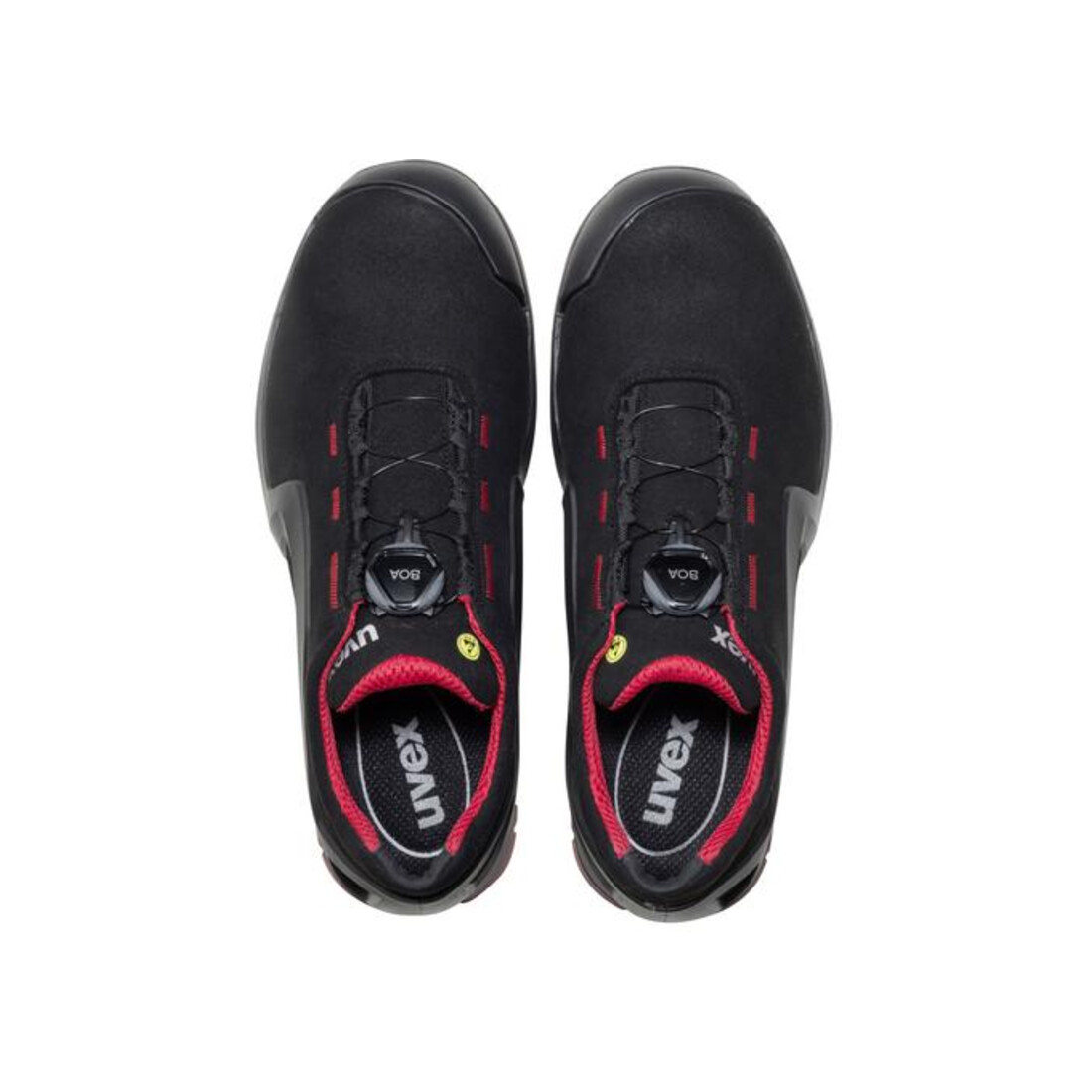 Uvex Sicherheitshalbschuhe S3 SRC uvex 1 x-tended support aus Mikrovelours, uvex xenova® Kunststoffkappe