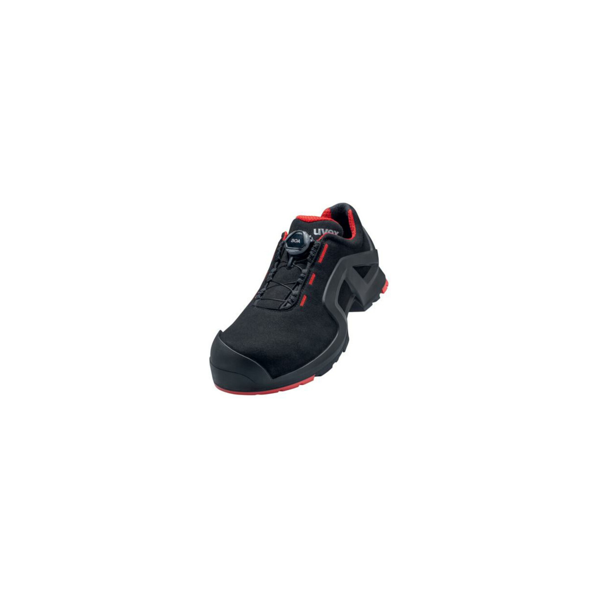 Uvex Sicherheitshalbschuhe S3 SRC uvex 1 x-tended support aus Mikrovelours, uvex xenova Kunststoffkappe, Weite 11, Größe 48