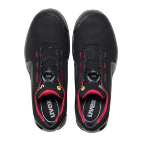 Uvex Sicherheitshalbschuhe S3 SRC uvex 1 x-tended support aus Mikrovelours, uvex xenova® Kunststoffkappe