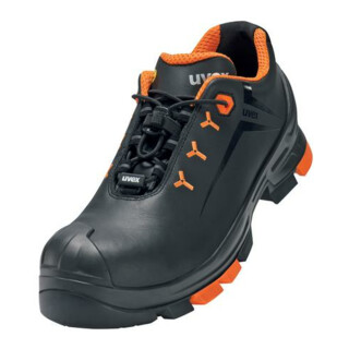 uvex Sicherheitshalbschuhe S3 SRC uvex 2 aus Leder, uvex xenova® Kunststoffkappe, Weite 12, Größe 39
