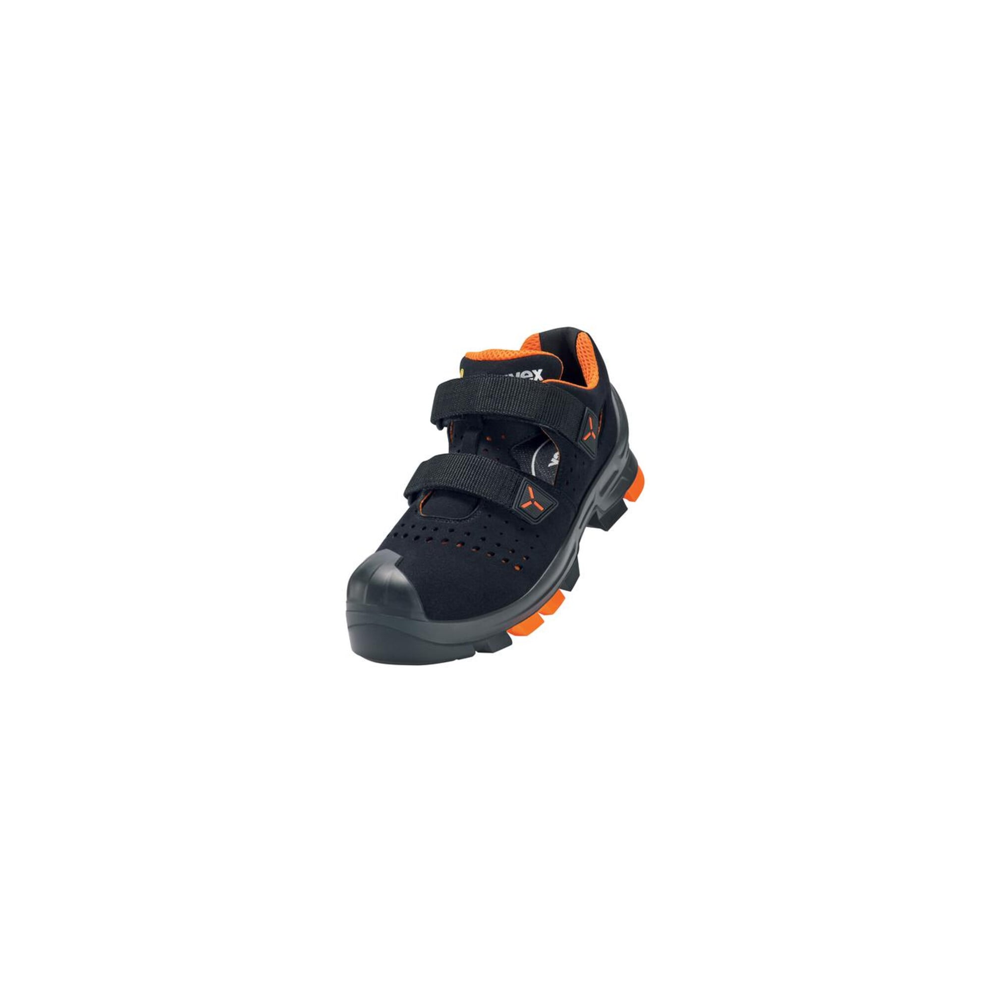 Uvex Sicherheitssandalen S1P SRC uvex 2 aus Mikrovelours, uvex xenova Kunststoffkappe, Weite 10, Größe 45