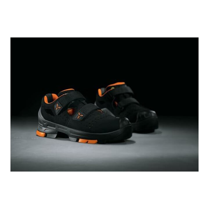 uvex Sicherheitssandalen S1P SRC uvex 2 aus Mikrovelours, uvex xenova® Kunststoffkappe, Weite 10, Größe 52