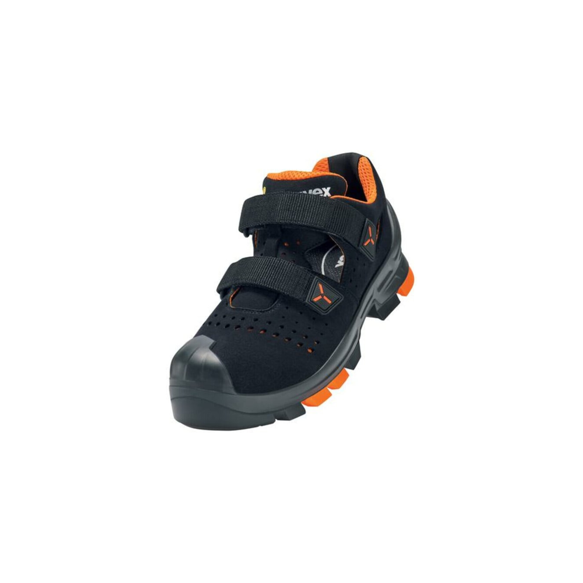Uvex Sicherheitssandalen S1P SRC uvex 2 aus Mikrovelours, uvex xenova Kunststoffkappe, Weite 14, Größe 40