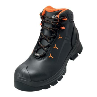 uvex Sicherheitsstiefel S3 HI, HRO SRC uvex 2 MACSOLE® aus Leder, uvex xenova® Kunststoffkappe, Weite 10, Größe 41