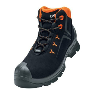 uvex Sicherheitsstiefel S3 HI, HRO SRC uvex 2 MACSOLE® aus Mikrovelours, uvex xenova® Kunststoffkappe, Weite 10, Größe 42