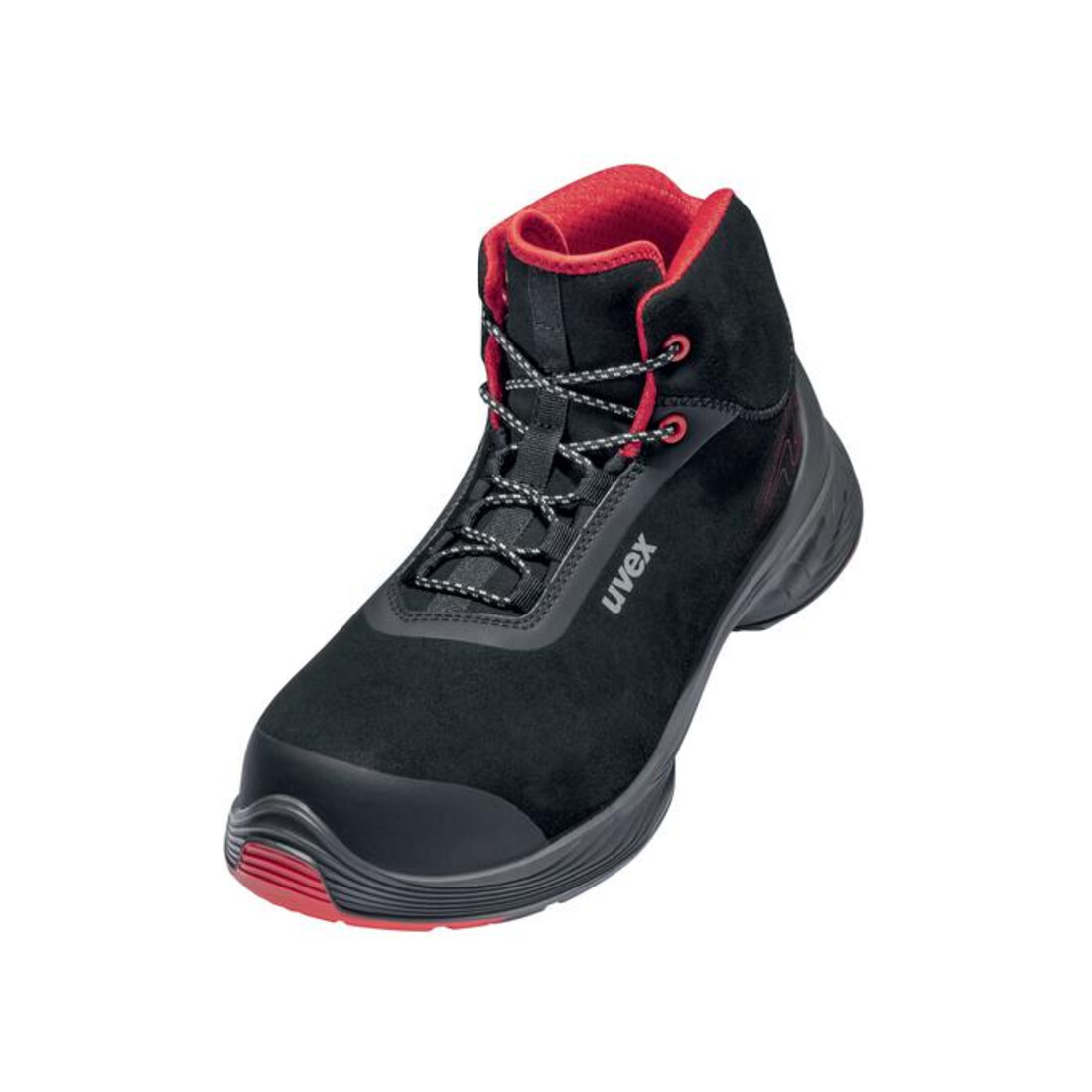 Uvex Sicherheitsstiefel S3 SRC uvex 1 G2 aus Mikrovelours, uvex xenova® Kunststoffkappe, Weite 11, Größe 37