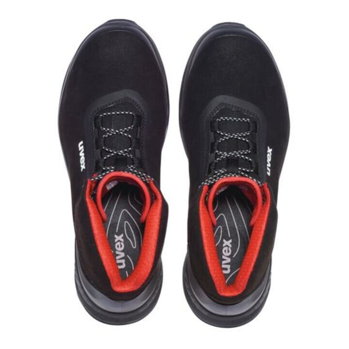 uvex Sicherheitsstiefel S3 SRC uvex 1 G2 aus Mikrovelours, uvex xenova® Kunststoffkappe, Weite 11, Größe 42