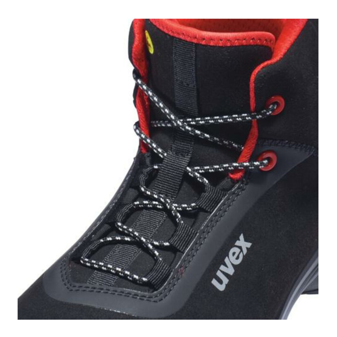 Uvex Sicherheitsstiefel S3 SRC uvex 1 G2 aus Mikrovelours, uvex xenova® Kunststoffkappe, Weite 11, Größe 44