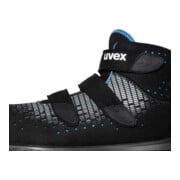 uvex Stiefel 1 G2 S1 schwarz silber Weite 12 Gr. 43-2