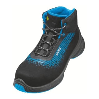 uvex Stiefel 1 G2 S2 blau schwarz Weite 12 Gr. 35