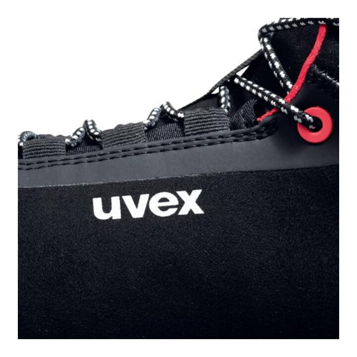 uvex Stiefel 1 G2 S2 schwarz rot Weite 11 Gr. 46