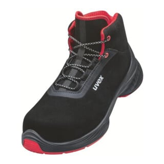 uvex Stiefel 1 G2 S2 schwarz rot Weite 12 Gr. 38