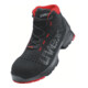 uvex Stiefel S1 85478 schwarz rot Weite 11 Gr. 37