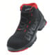 uvex Stiefel S1 85478 schwarz rot Weite 11 Gr. 43