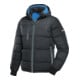 Uvex Thermo gesteepte jas, zwart / blauw, unisex maat XL-1