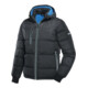 Uvex Thermo Steppjacke, schwarz / blau, Unisex-Größe: M-1