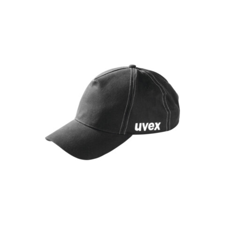 uvex Veiligheidspet uvex u-cap sport, zwart, Type: LONG
