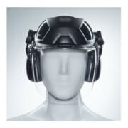uvex Visier pheos faceguard, farblosos, UV400 Polycarbonat Visier m. Gehörschutz-2