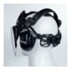 uvex visor pheos faceguard, incolore, visière en polycarbonate UV400 avec protection auditive