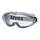 Uvex Vollsichtbrille ultrasonic, UV400 farblos supravision excellence schw/grau-1