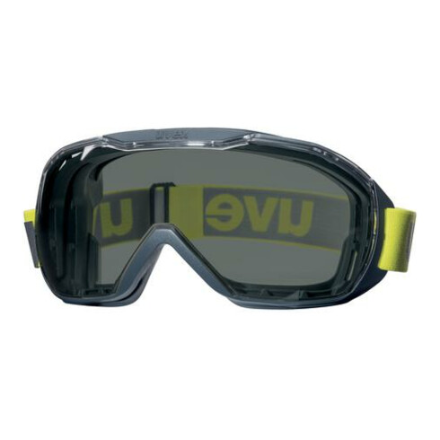 Uvex Vollsichtbrille uvex megasonic, Scheibentönung grau 23%, UV400