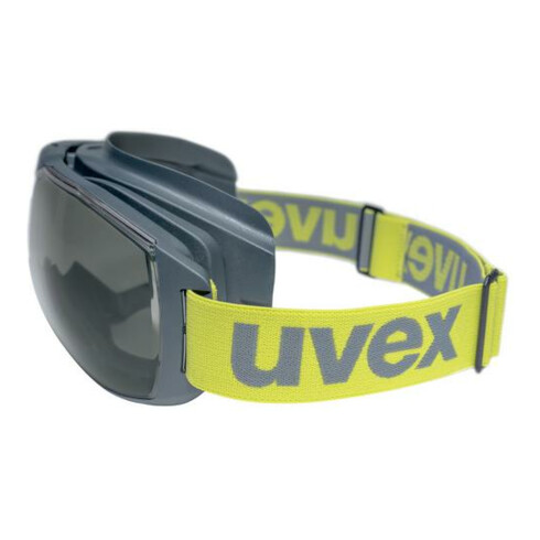 Uvex Vollsichtbrille uvex megasonic, Scheibentönung grau 23%, UV400