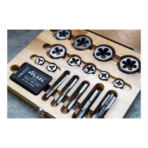 VÖLKEL Jeu de tarauds M3-M20 VÖLKEL