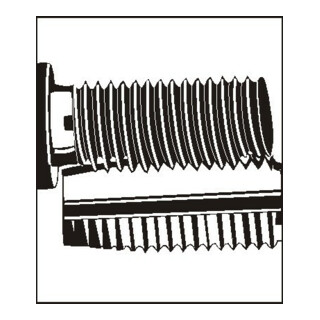 VÖLKEL V-COIL Insert fileté S M16x2,0-1,0D