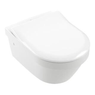 V&B Abattant WC Architectura avec QuickRelease + SoftClose, charnières ES, blanc