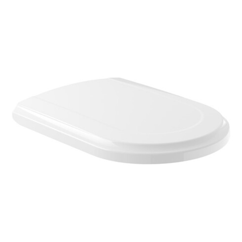 V&B Abattant WC Hommage charnières softclose en laiton blanc
