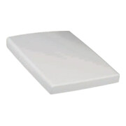 V&B Abattant WC La Belle blanc, charnières Softclose inox